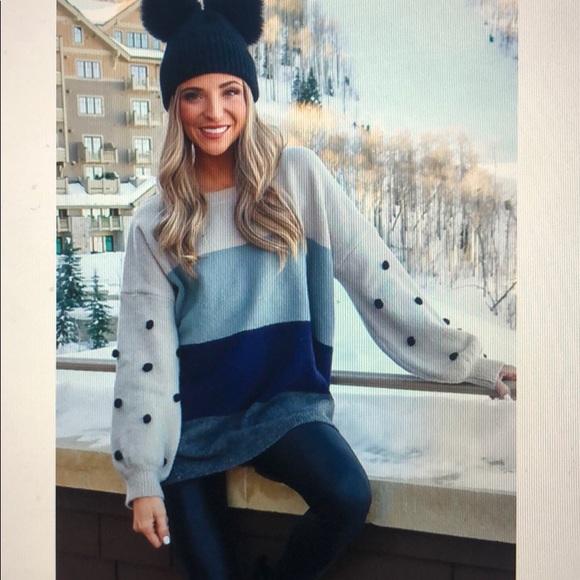 Amaryllis Sweaters - Blizzard Blues Sweater